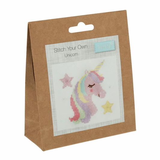 Unicorn - Trimits Counted Cross Stitch Kit GCS54