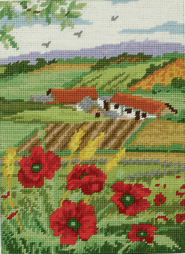 Poppy Scene  -  Anchor Tapestry Kit KT126K