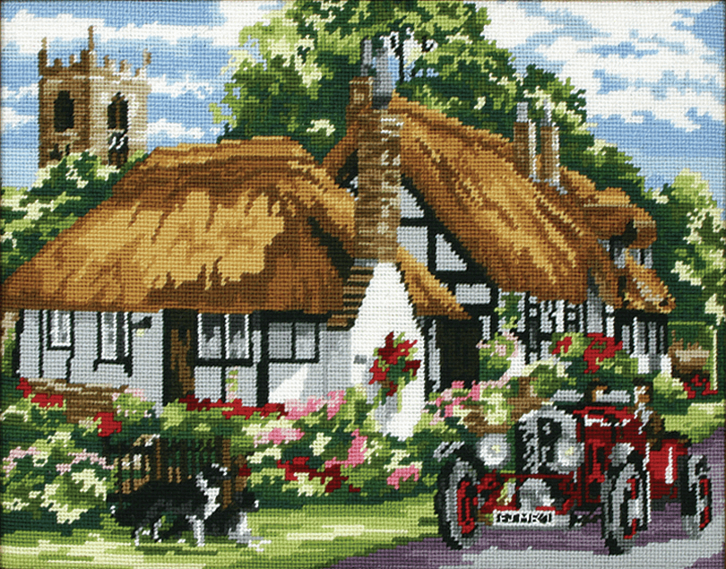 The Village of Welford -  Anchor Tapestry Kit KT129K