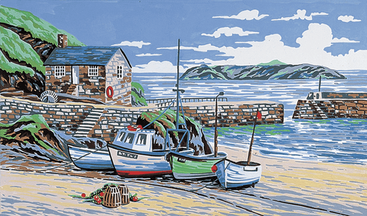 Mullion Cove Cornwall-  Anchor Tapestry Kit KT85K