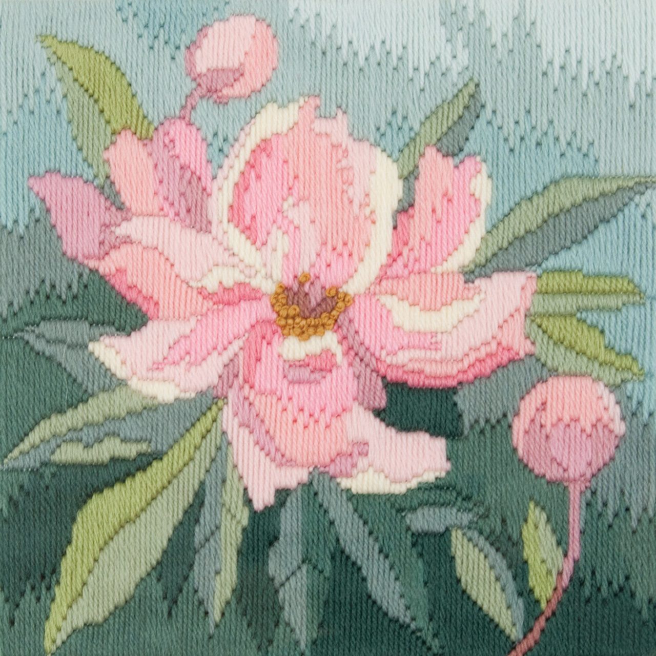 Peony -  Derwentwater Designs Long Stitch Kit  DWLSPY