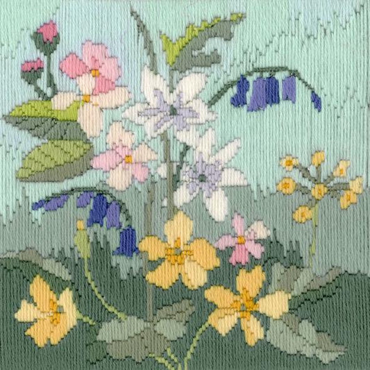 Long Stitch Seasons: Spring -  Derwentwater Designs Long Stitch Kit  LSS01