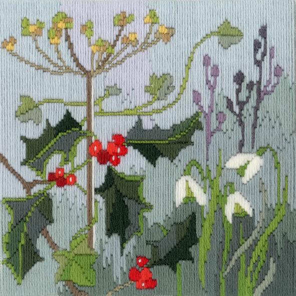 Long Stitch Seasons: Winter -  Derwentwater Designs Long Stitch Kit  LSS04