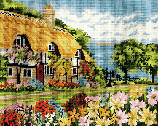 Seaview Cottage -  Anchor Tapestry Kit MR7002