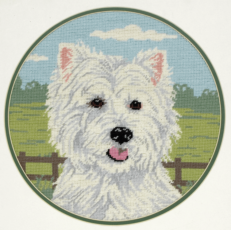 West Highland Terrier-  Anchor Tapestry Kit MR77647