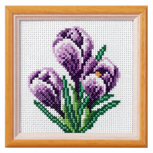 Crocuses - Orchidea Cross Stitch Kit ORC.7510