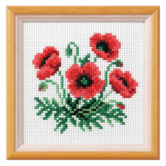 Poppy - Orchidea Cross Stitch Kit ORC.7514