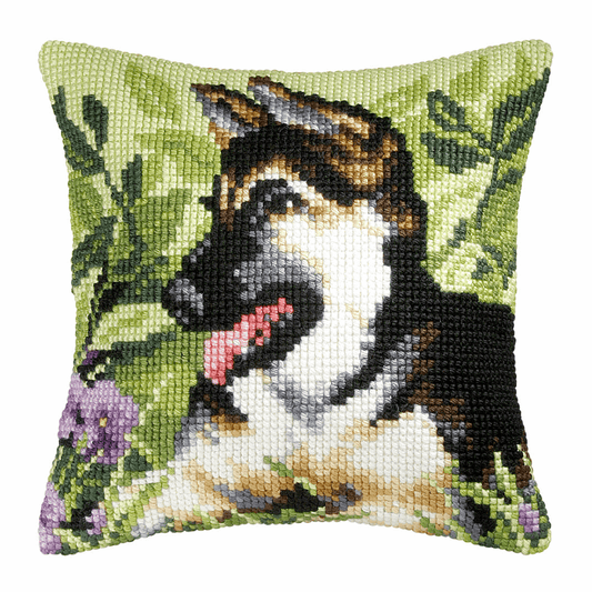 German Shepherd - Orchidea Cushion Cross Stitch Kit ORC.9042