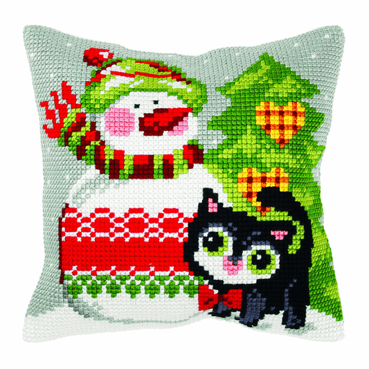 Christmas- Orchidea Cushion Cross Stitch Kit ORC.9378