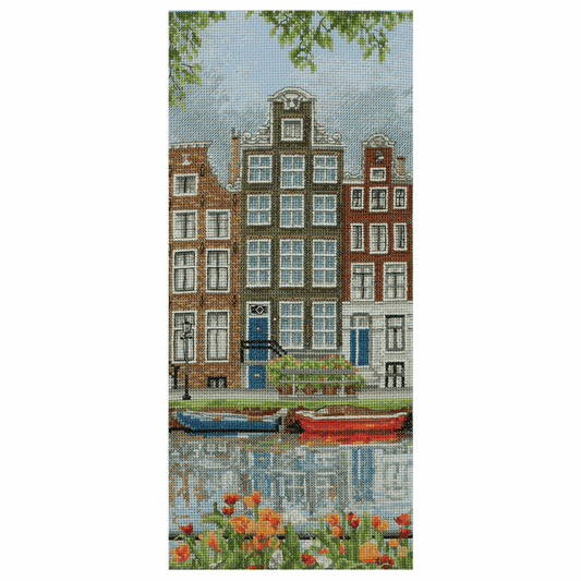 Amsterdam Scene - Anchor Cross Stitch Kit PCE0814