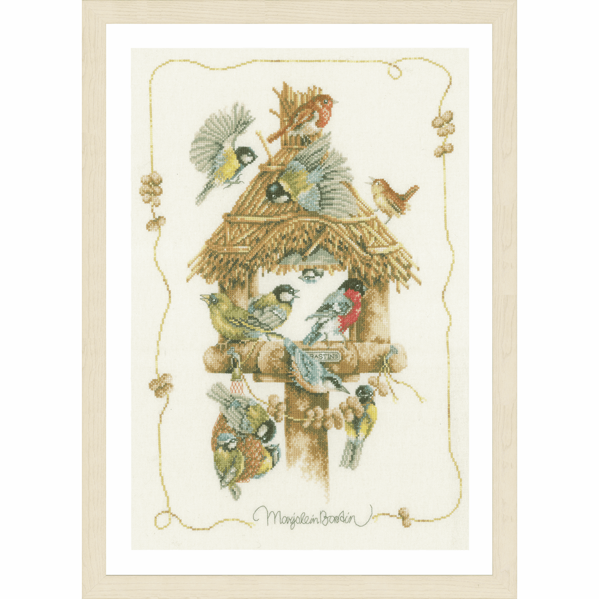 Birdhouse - Lanarte Cross Stitch Kit PN-0007962