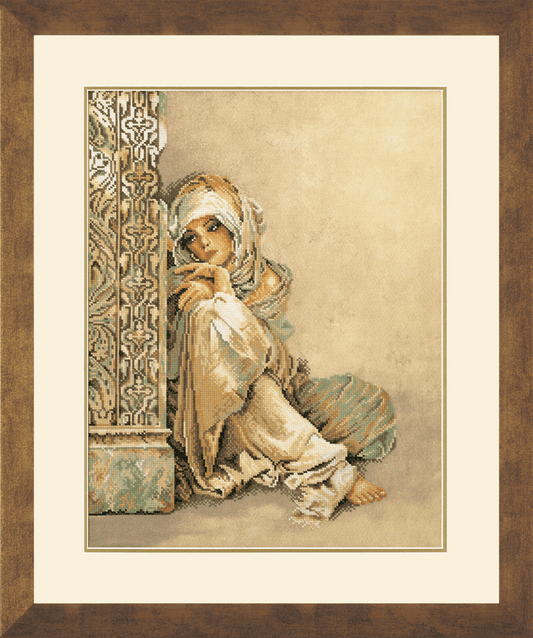 Arabian Woman - Lanarte Cross Stitch Kit PN-0008001