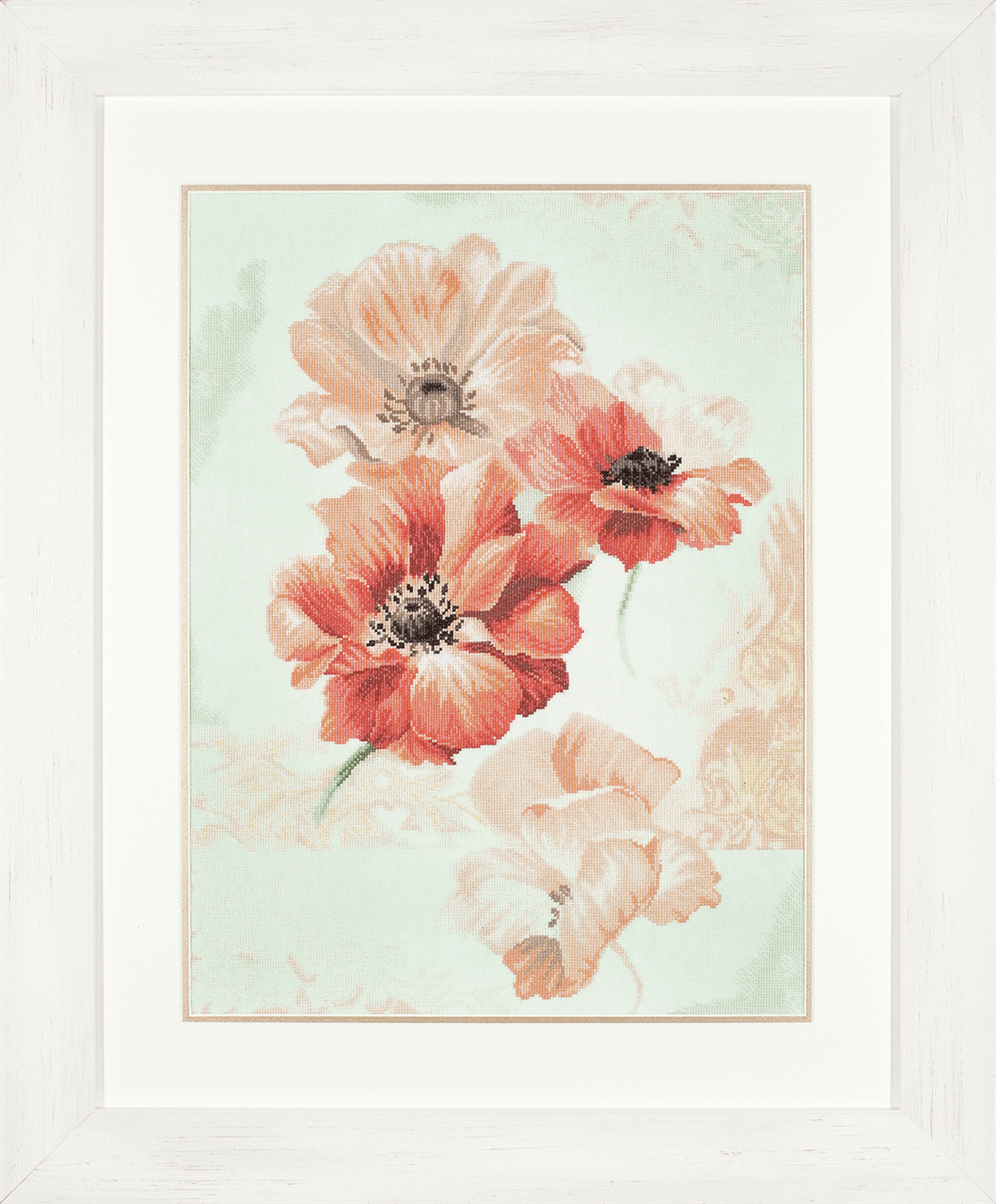 Sky Anemone - Lanarte Cross Stitch Kit PN-0008060