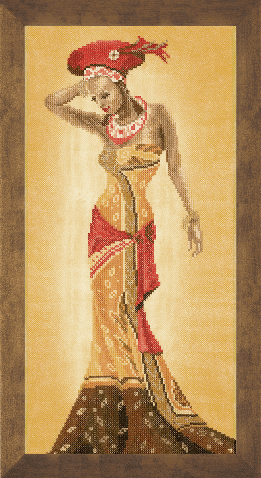 African Fashion II - Lanarte Cross Stitch Kit PN-0008097