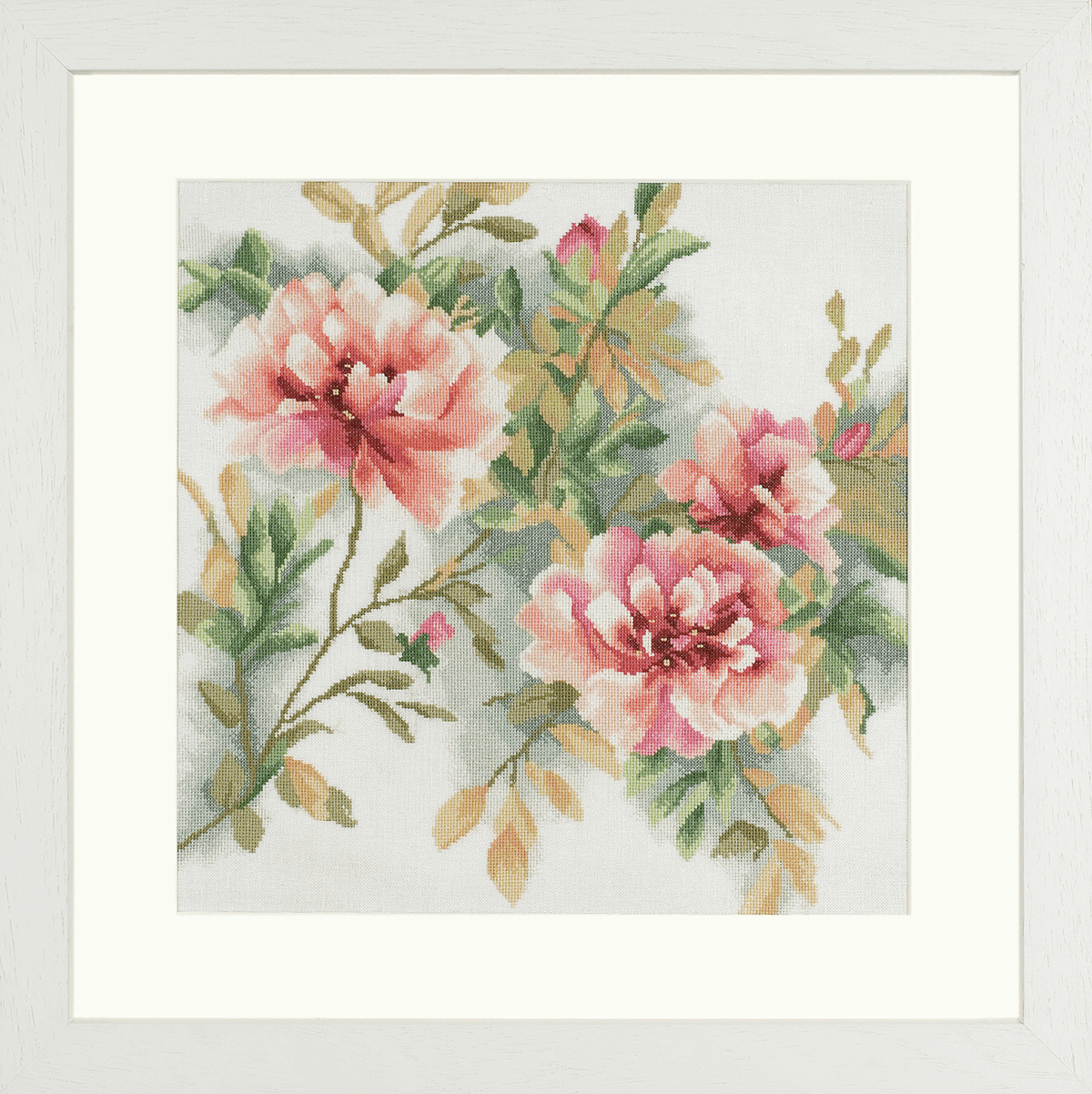 Rose Branch - Lanarte Cross Stitch Kit PN-0008127