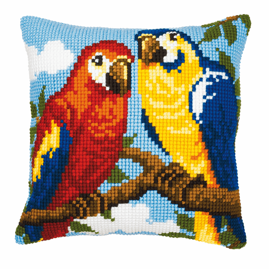 Parrots - Vervaco Cross Stitch Kit PN-0008570