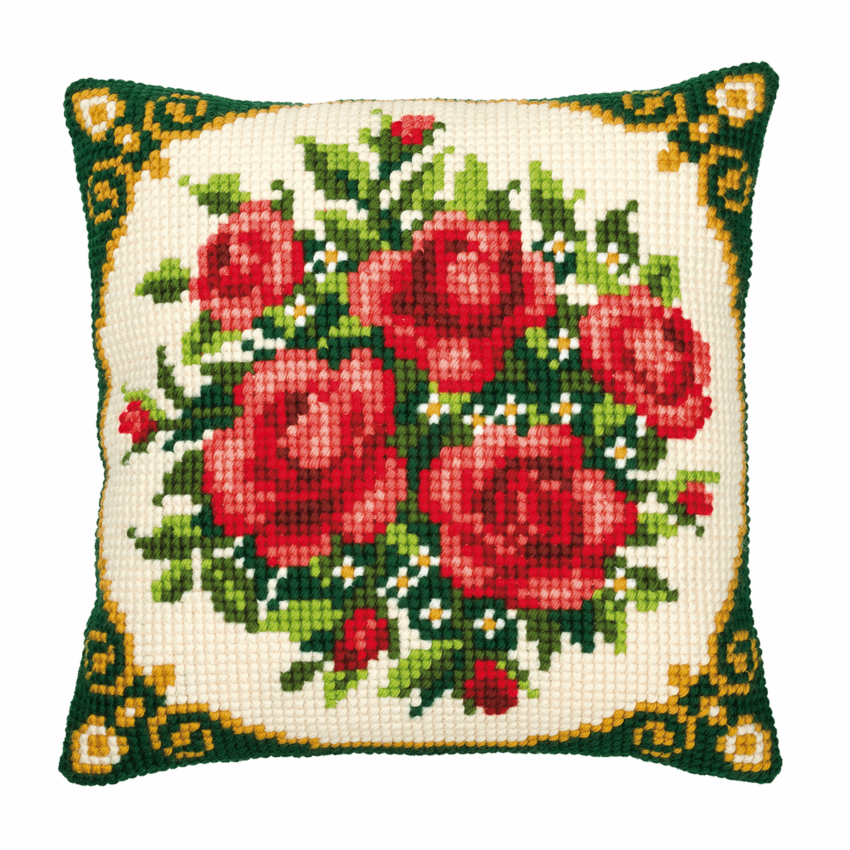 Pale Red Roses - Vervaco Cross Stitch Kit PN-0008577