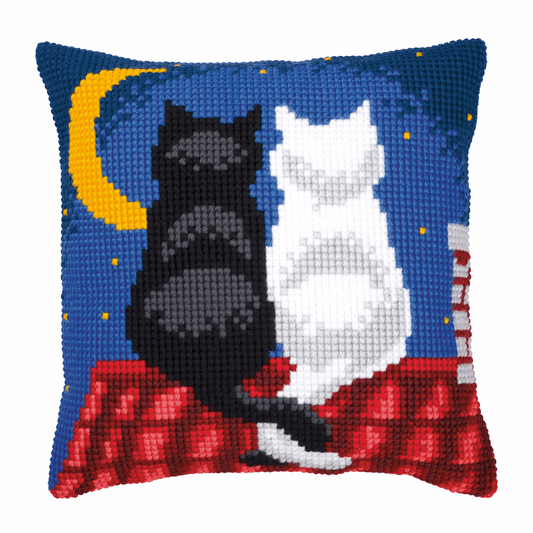 Roof Top Cats - Vervaco Cross Stitch Kit PN-0008598