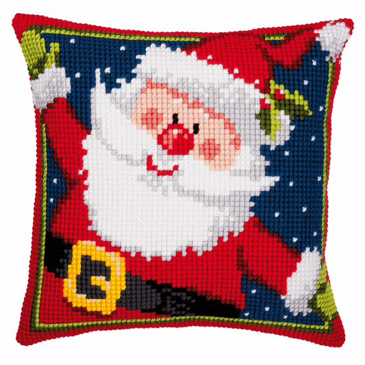 Father Christmas - Vervaco Cushion Cross Stitch Kit PN-0008725