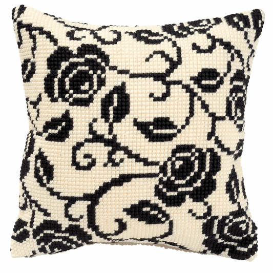 Blackworks Design - Vervaco Cushion Cross Stitch Kit PN-0008740