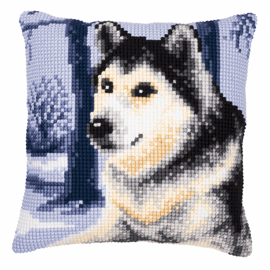 Husky - Vervaco Cushion Cross Stitch Kit PN-0008775