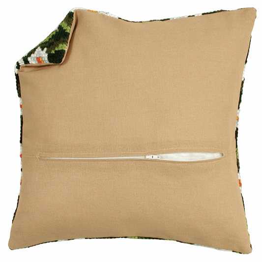 Cushion Back With Zipper  45 x 45cm (18" x18") - Natural  PN-0021054