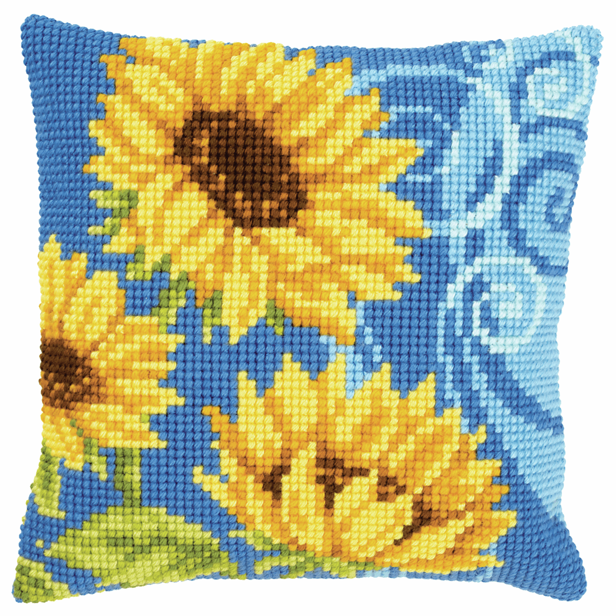 Sunflowers - Vervaco Cushion Cross Stitch Kit PN-0021825