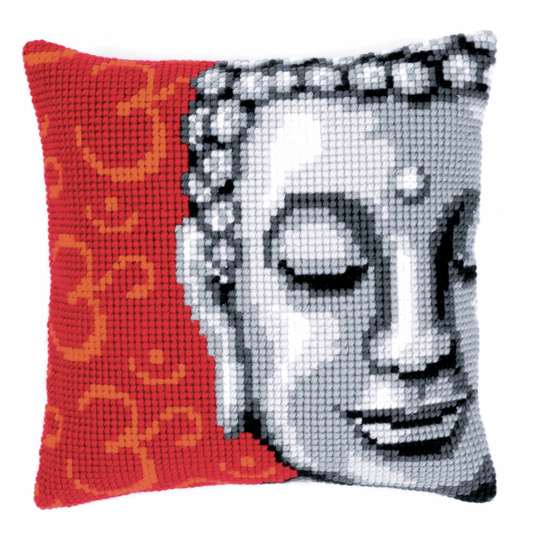 Lady Buddha - Vervaco Cushion Cross Stitch Kit PN-0143700