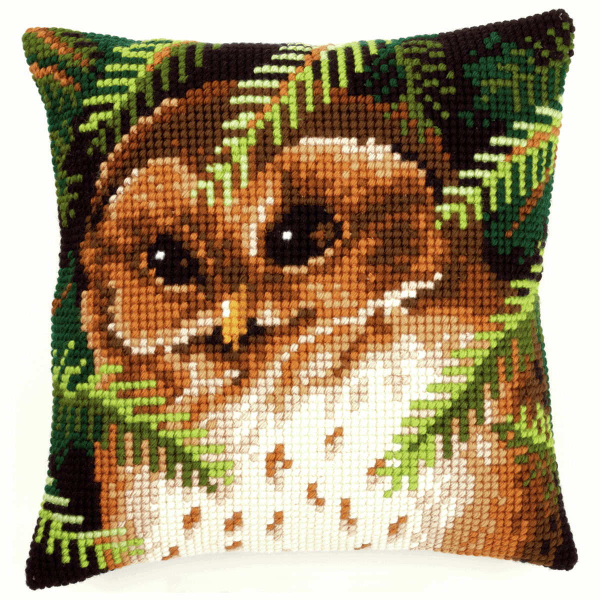 Owl - Vervaco Cushion Cross Stitch Kit PN-0145273