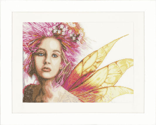 Fairy (Linen) - Lanarte Cross Stitch Kit PN-0146587