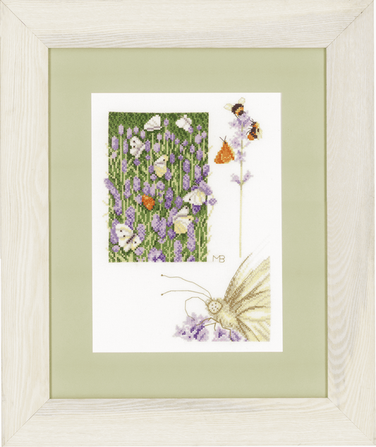 Lavender Field (Evenweave) - Lanarte Cross Stitch Kit PN-0146979