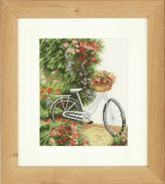 My Bicycle (Aida) - Lanarte Cross Stitch Kit PN-0147935