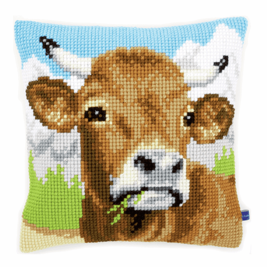 Cow - Vervaco Cushion Cross Stitch Kit PN-0148000