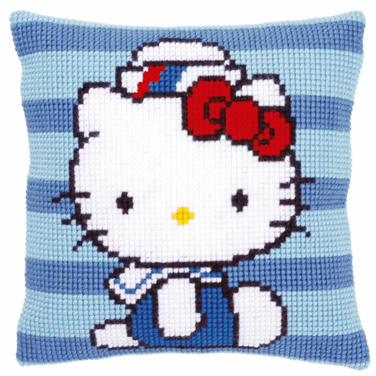 Hello Kitty: Marine - Vervaco Cushion Cross Stitch Kit PN-0149831