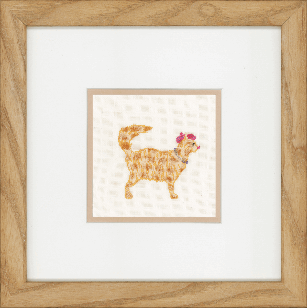 Jazz Cats (Linen) - Lanarte Cross Stitch Kit PN-0150007