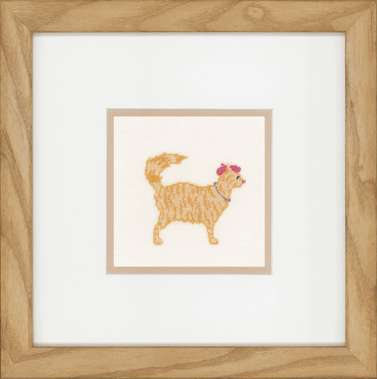 Jazz Cats (Linen) - Lanarte Cross Stitch Kit PN-0150007