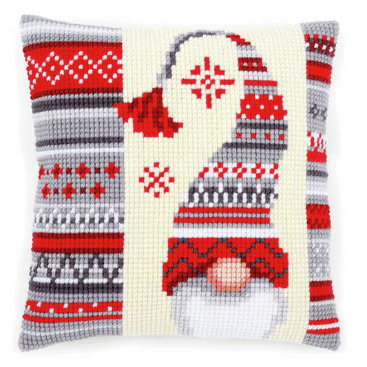 Christmas Elf 2 - Vervaco Cushion Cross Stitch Kit PN-0156878