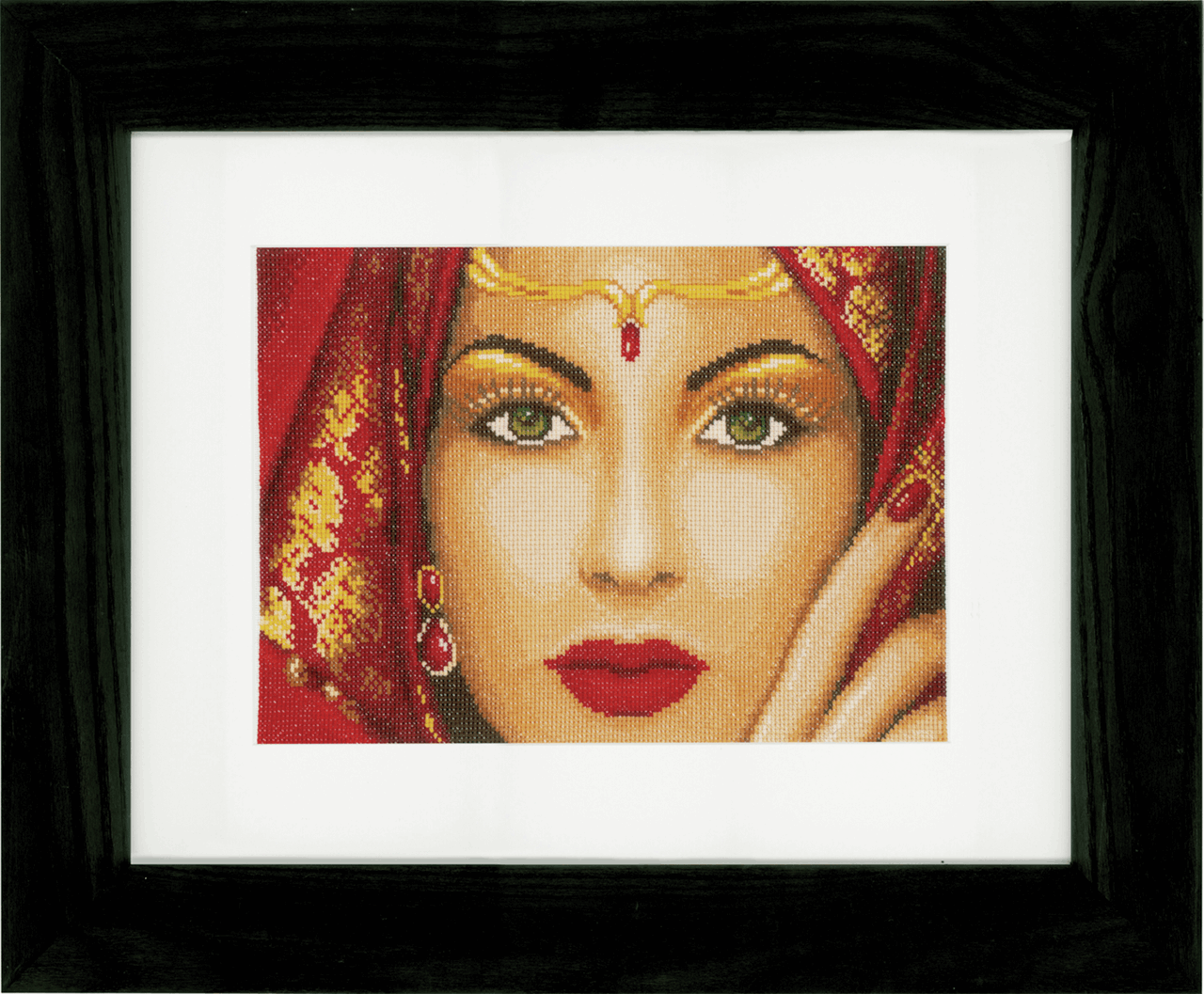 Oriental Beauty (Evenweave) - Lanarte Cross Stitch Kit PN-0156937