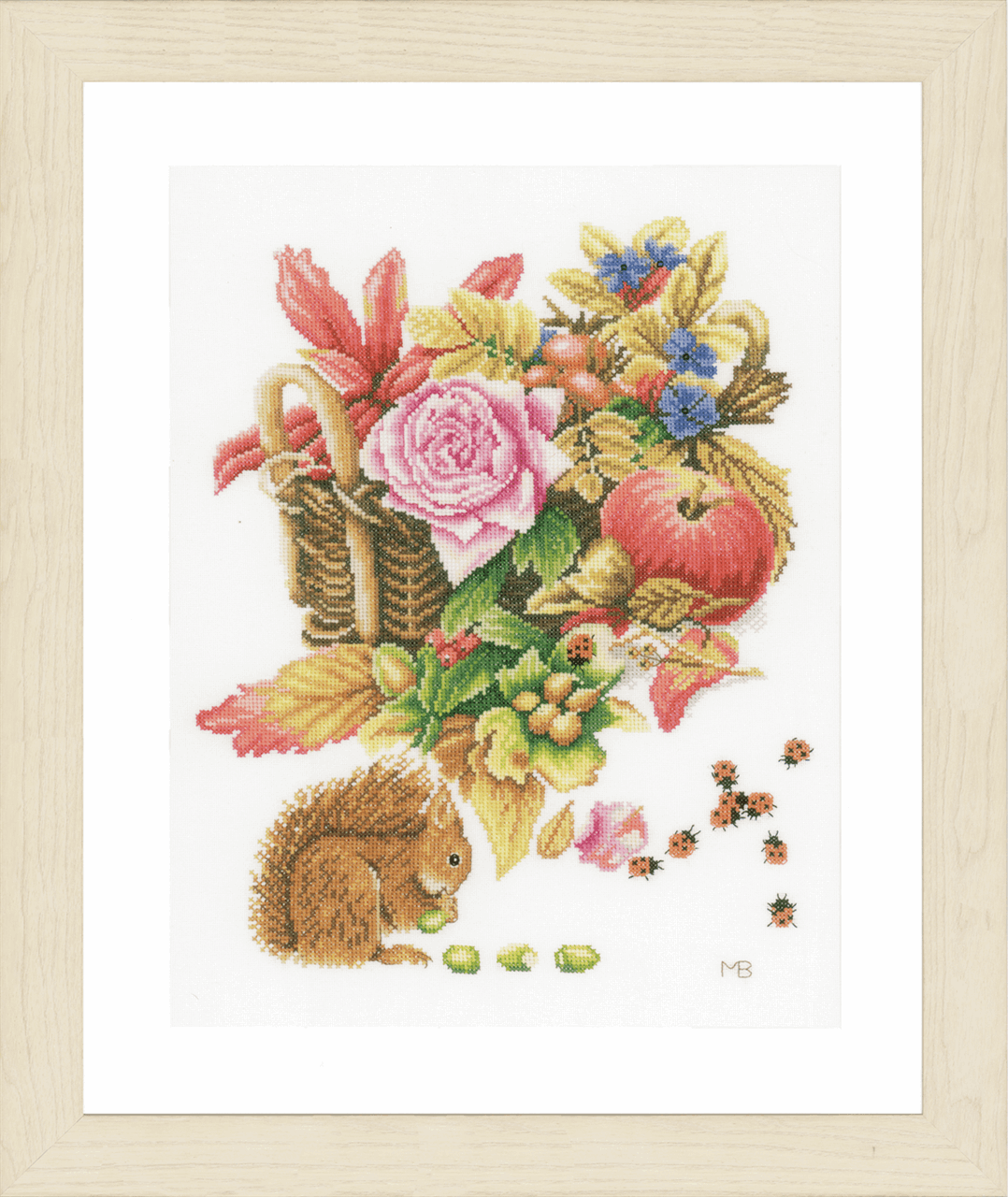 Squirrel (Evenweave) - Lanarte Cross Stitch Kit PN-0156940