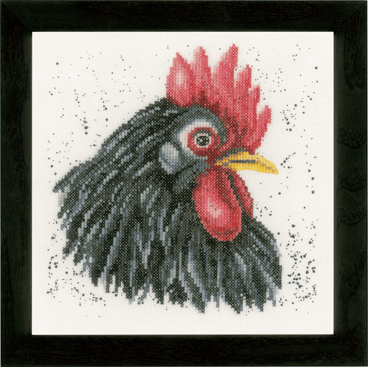 Black Chicken - Lanarte Cross Stitch Kit PN-0157489