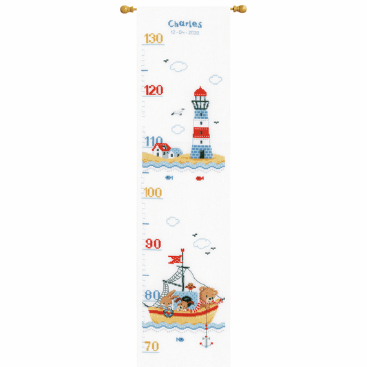 Boat Sailing  -  Vervaco Counted Cross Stitch Kit PN-0169272