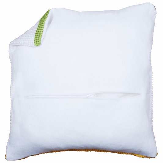 Cushion Back With Zipper  45 x 45cm (18" x18") - White PN-0174415