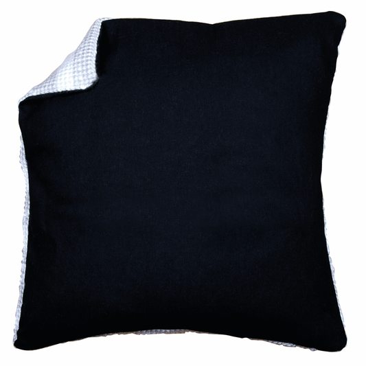 Cushion Back Without Zipper  45 x 45cm (18" x18") - Black PN-0174418