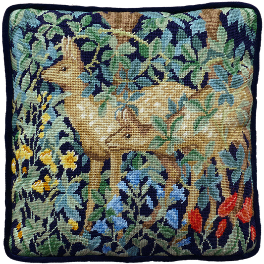 Greenery Deer William Morris Tapestry -  Bothy Threads Kit TAC17