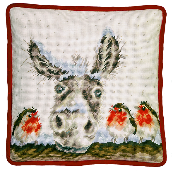 Christmas Donkey Tapestry -  Bothy Threads Kit THD39