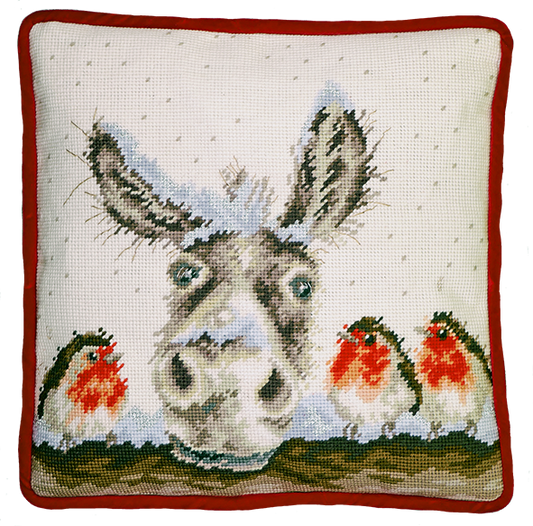 Christmas Donkey Tapestry -  Bothy Threads Kit THD39