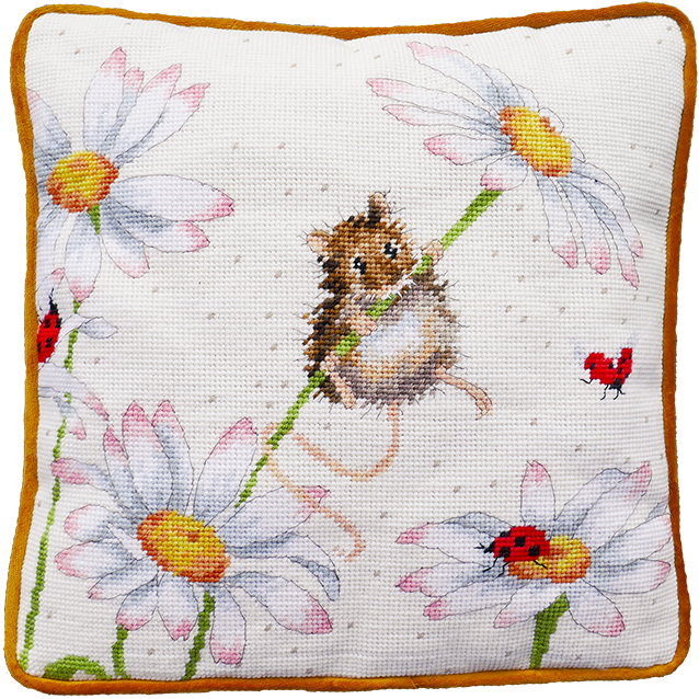 Daisy Mouse -  Bothy Threads Wrendale Tapestry Kit THD80