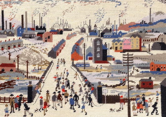 Canal Bridge by Lowry Tapestry-  Bothy Threads Kit TLC10