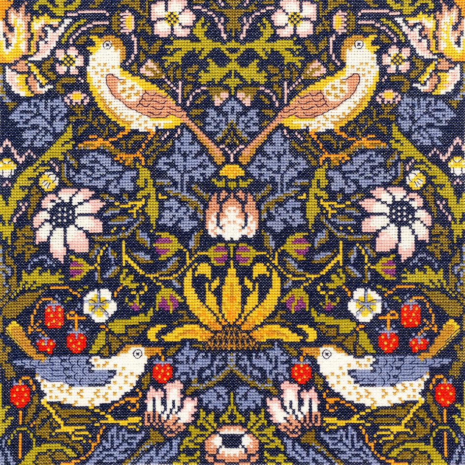 Strawberry Thief - William Morris - Bothy Threads Cross Stitch Kit XAC3