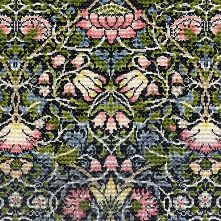 Bell Flower - William Morris - Bothy Threads Cross Stitch Kit XAC5